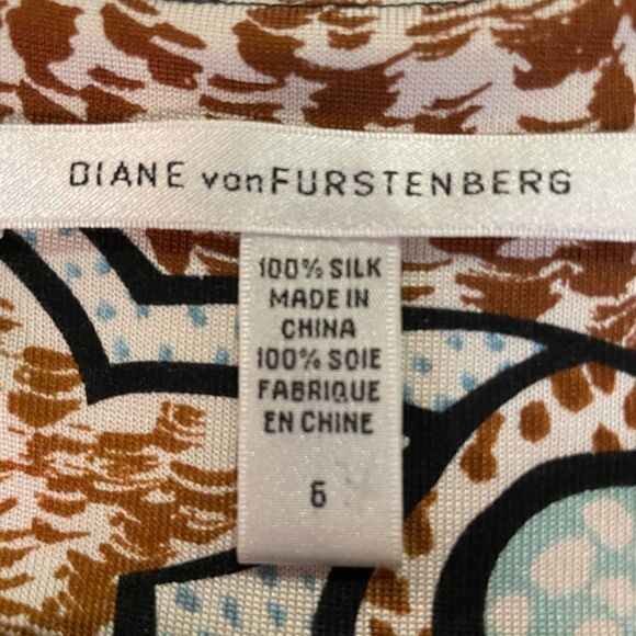 Diane von Furstenberg Sleeveless Silk Dress 6 - Picture 5 of 5